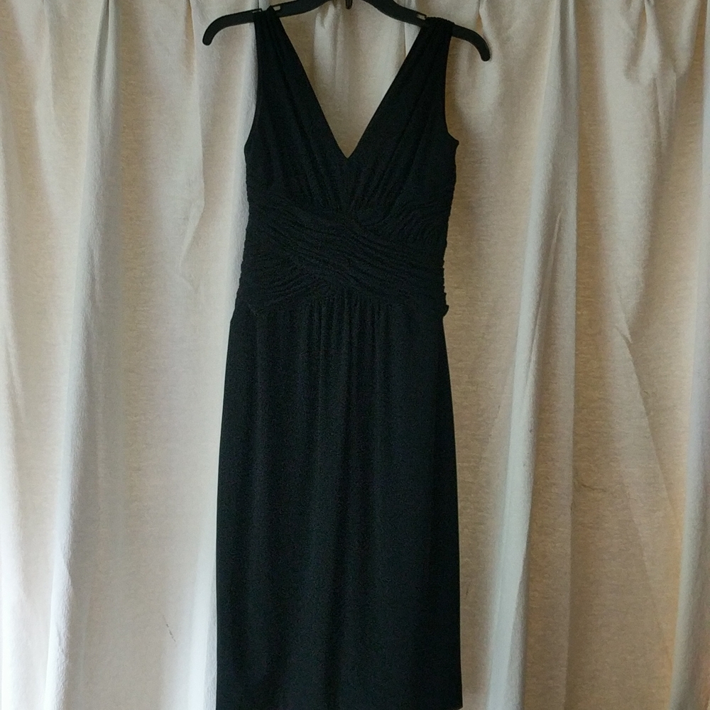 Jones New York Sleeveless A-line Black Dress Size 6
